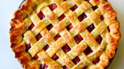 Easy Homemade Pie Crust - Lattice Pie Crust